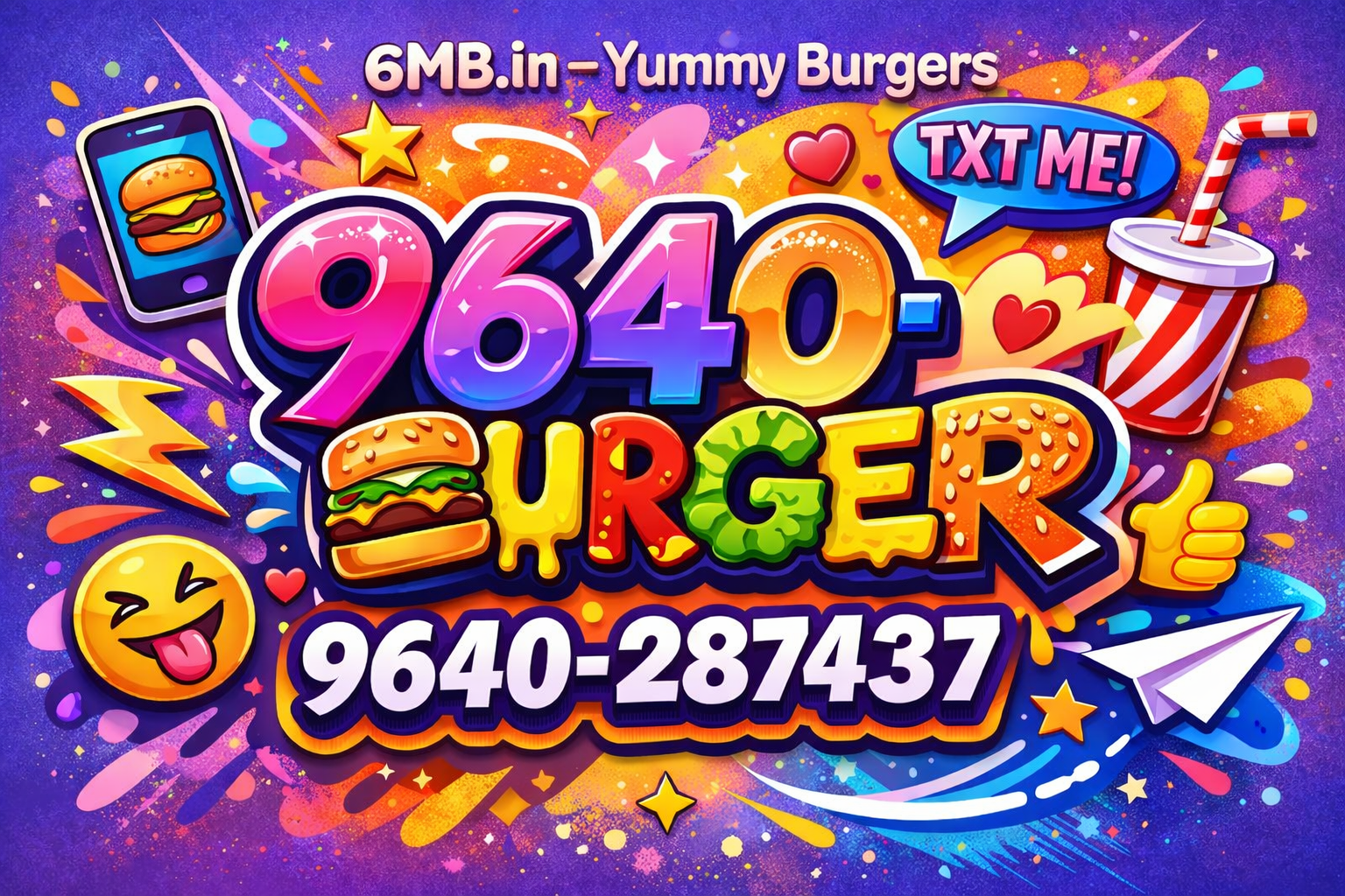 Order Burger 9640 Burger